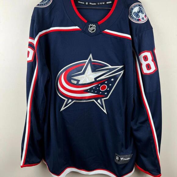 Columbus Blue Jackets Marchenko #86 Fanatics Breakaway Jersey Men’s XL Navy NHL - Picture 1 of 9